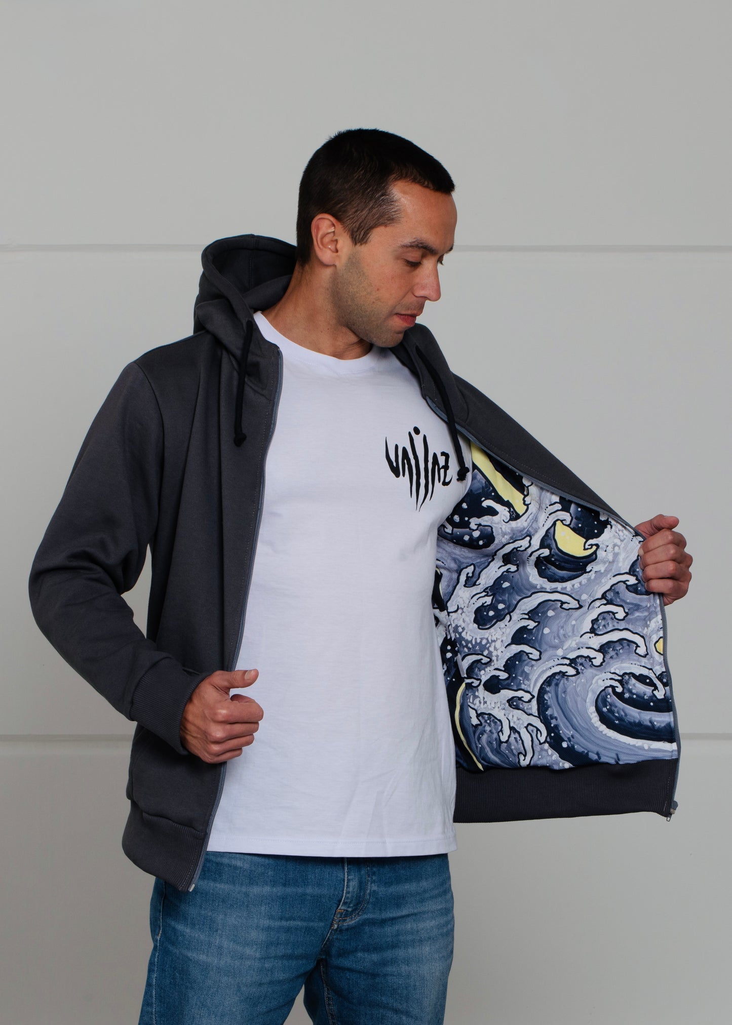 MOLETOM GANGURU CINZA EXTRA